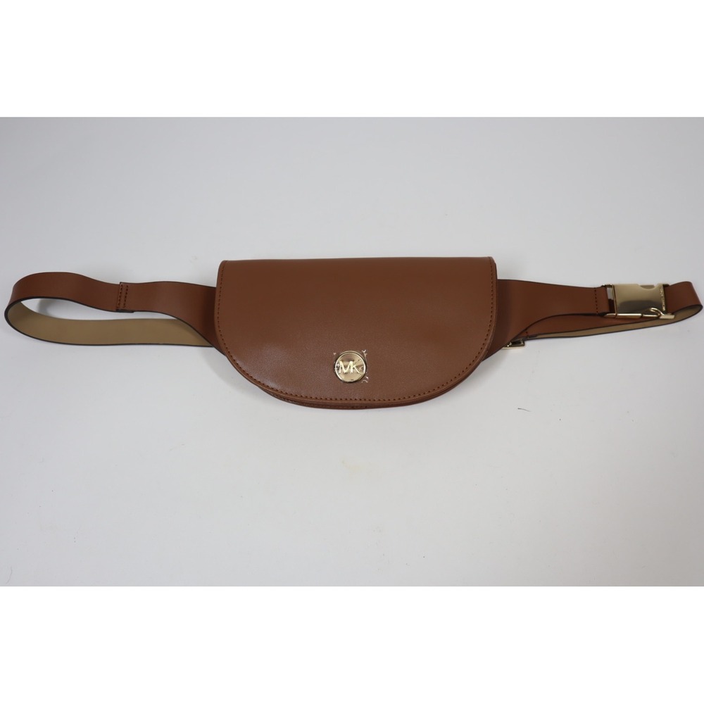 Michael Kors Brown Genuine Leather‎ Belt Bag